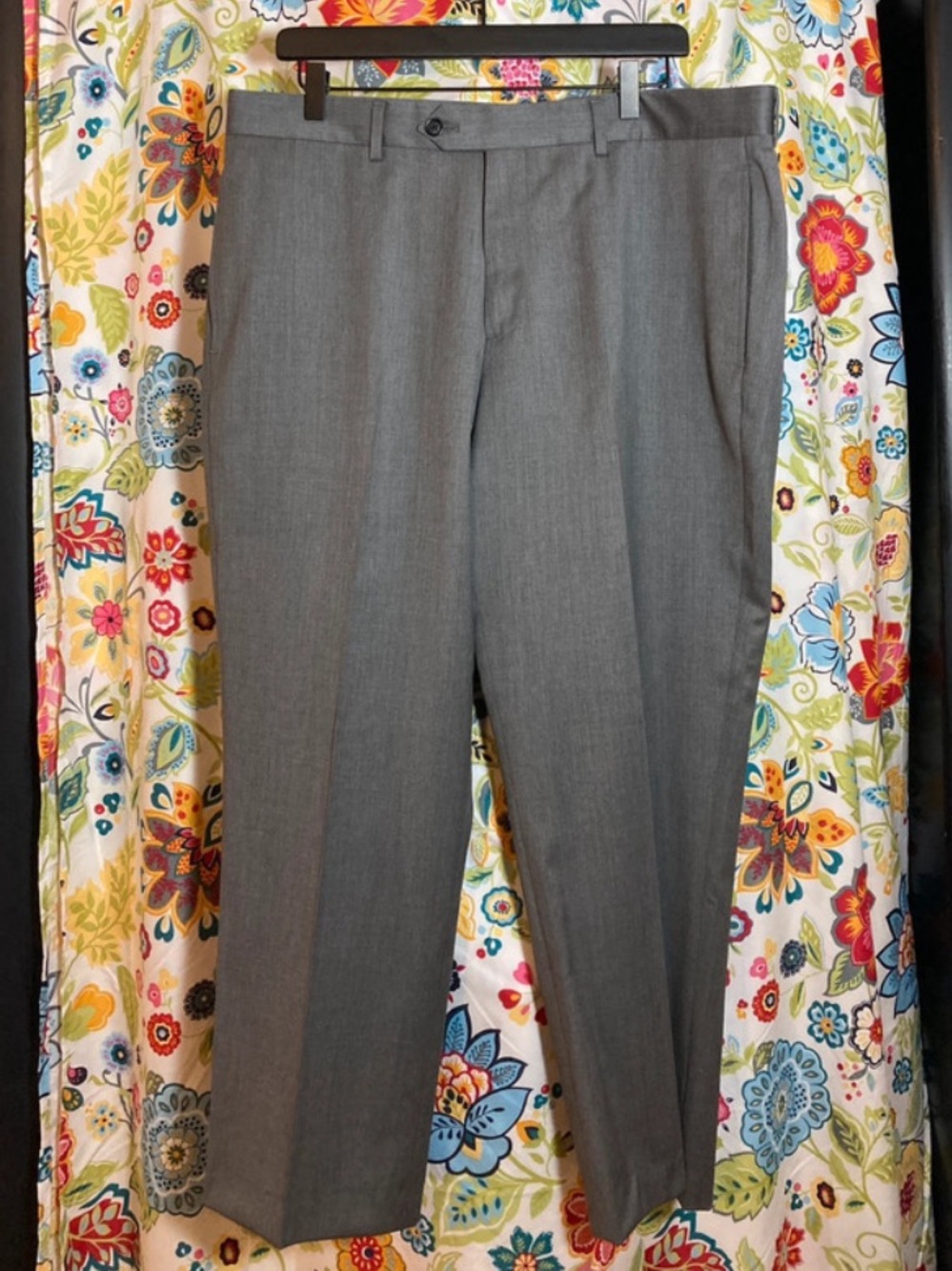 Brooks Brothers Gray Men's Dress Pants W38 L25